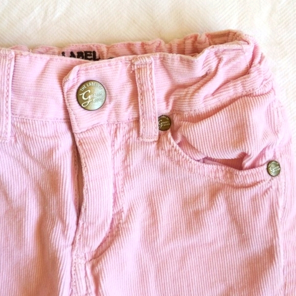 h&m l.o.g.g. pastel pink corduroy pants 2-4 months baby girl - Picture 2 of 5
